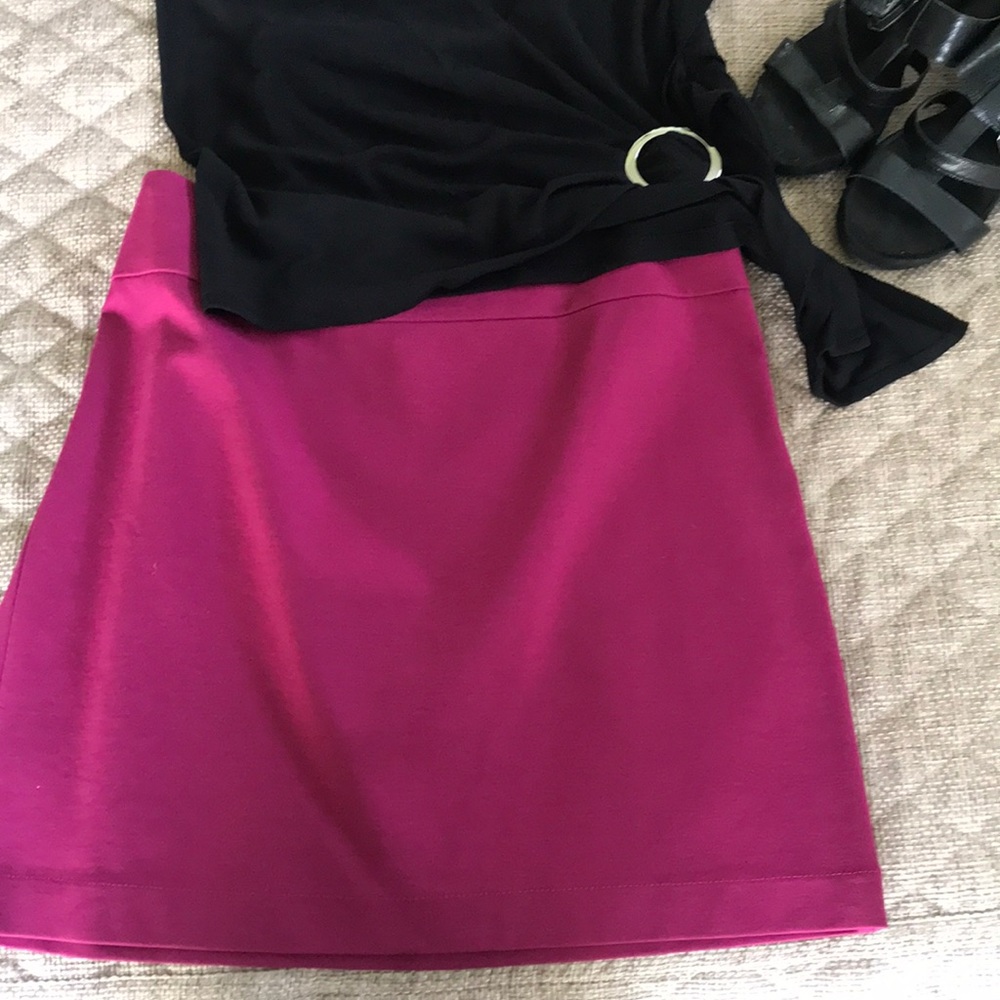 Banana republic pink fuchsia skirt